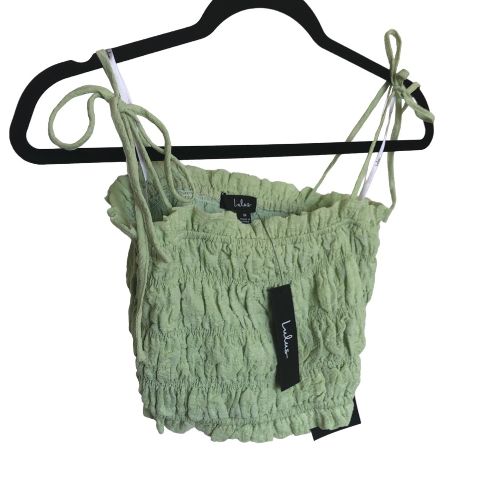 Lulu’s Summer Sophisticate Lime Green Tie-Strap Two-Piece Maxi Dress Siz… - Picture 14 of 14